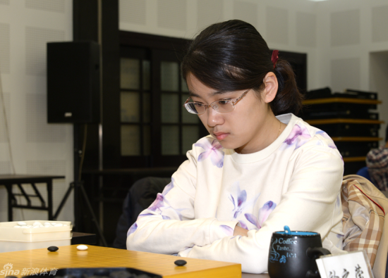 於之莹在比赛中