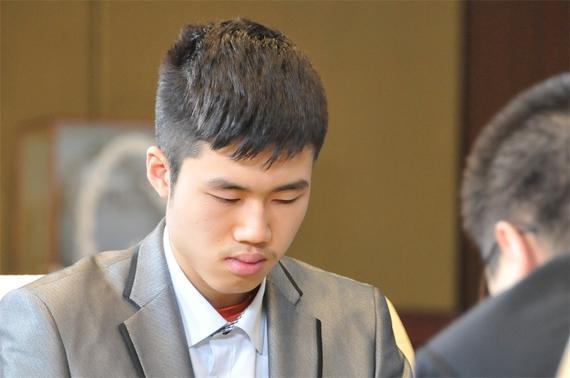 黄云嵩在比赛中